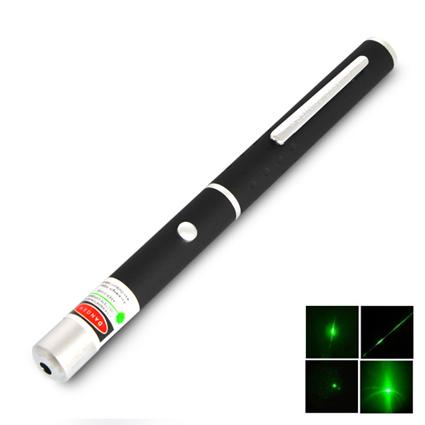 100mw グリーンレーザーポインター 天文星を指し